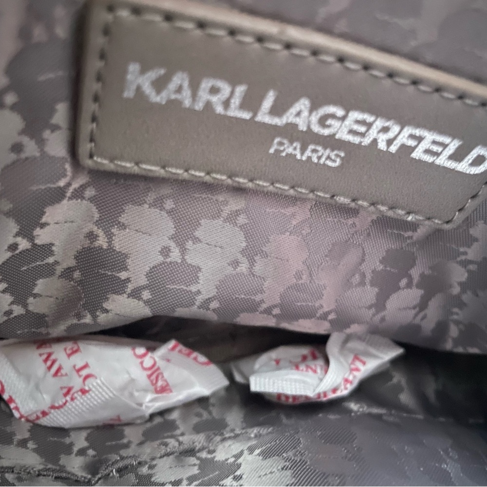 Karl Lagerfeld Paris Marbella Camera Crossbody Bag in Ginger - Picture 4 of 6